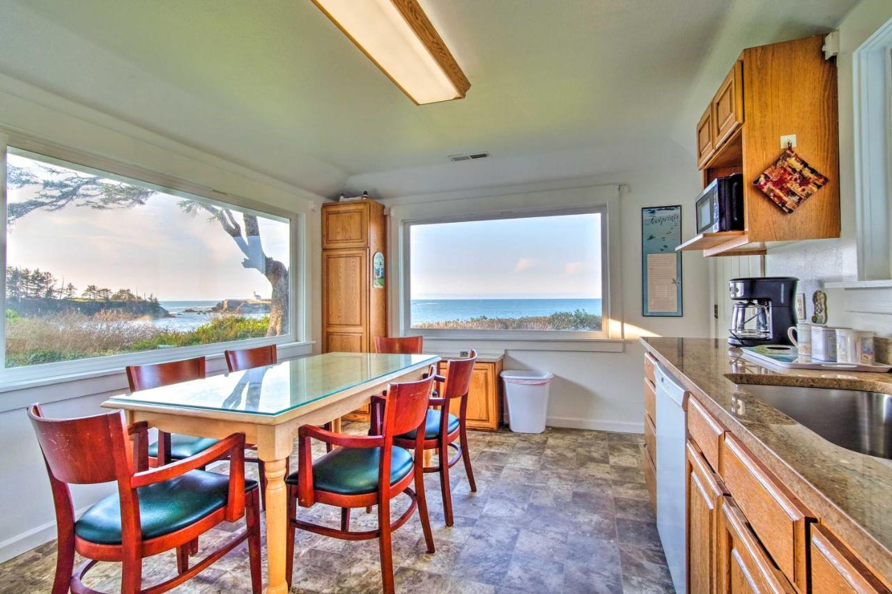 Cliffside Lighthouse Beach Home With Ocean View 库斯贝 外观 照片