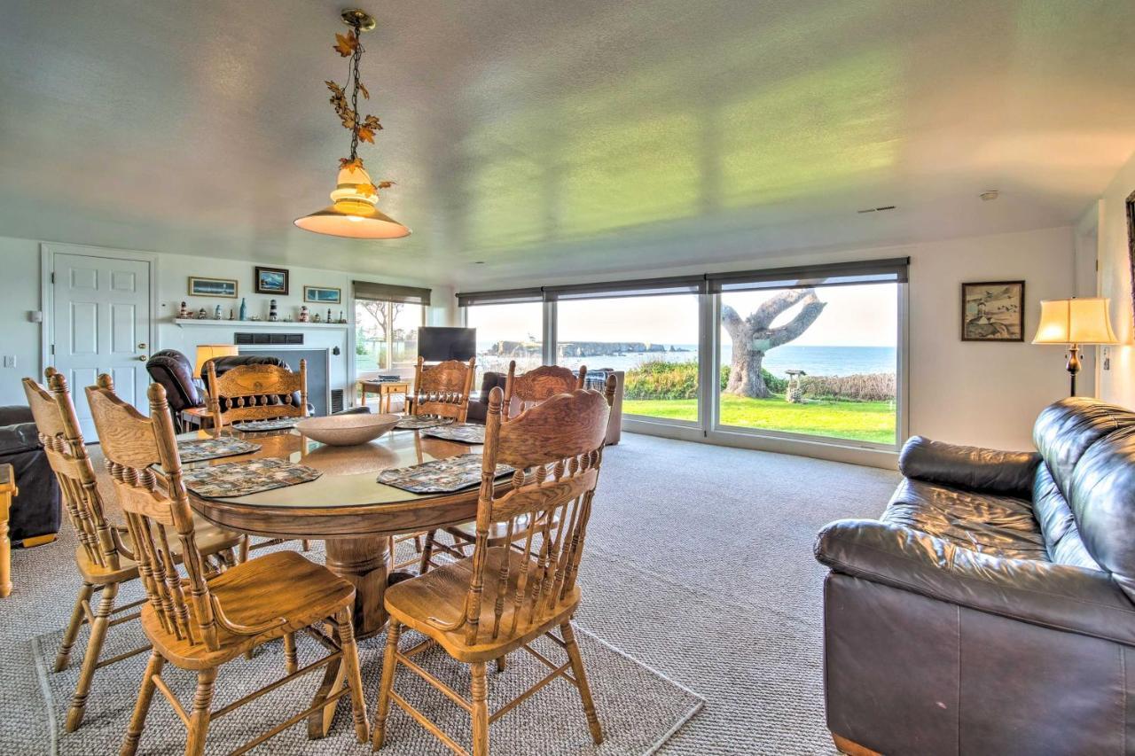 Cliffside Lighthouse Beach Home With Ocean View 库斯贝 外观 照片