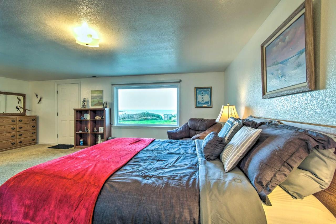 Cliffside Lighthouse Beach Home With Ocean View 库斯贝 外观 照片